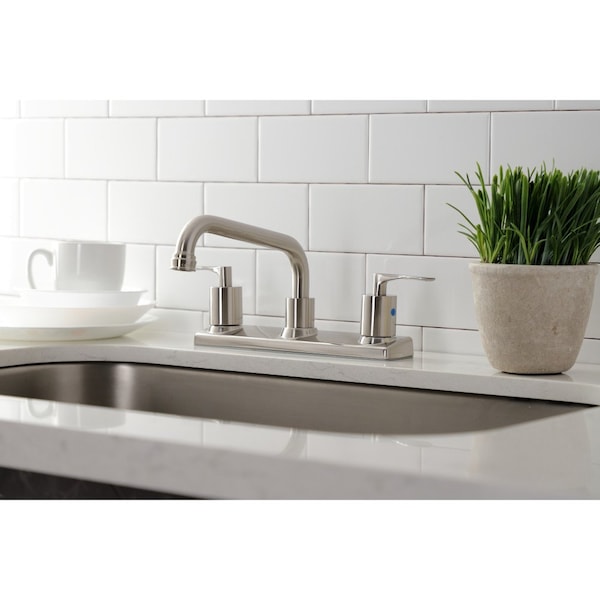 FB2138SVL Centerset Kitchen Faucet, Brushed Nickel